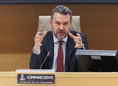 El presidente de la Comisión Nacional del Mercado de Valores (CNMV), Rodrigo Buenaventura, en una foto de archivo.