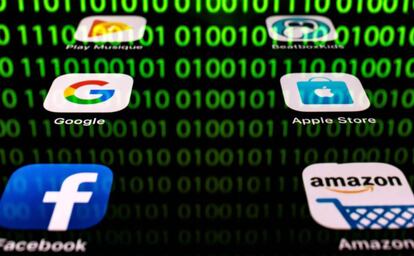 Algunas aplicaciones disponibles para los dispositivos.