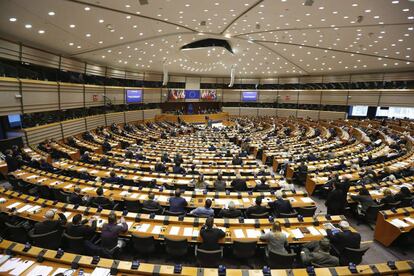 Sesi&oacute;n plenaria en el Parlamento Europeo 