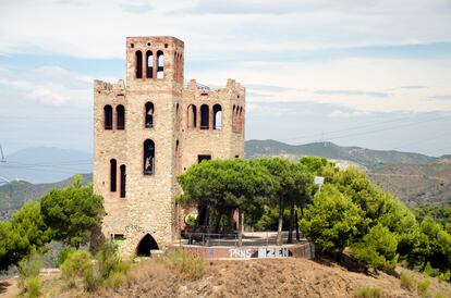 Imagen de la Torre Baró convertida en mirador.