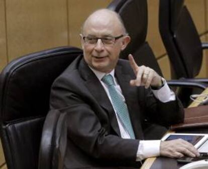 El ministro de Hacienda, Cristóbal Montoro. EFE/Archivo