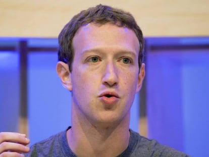 Mark Zuckerberg, CEO de Facebook. 