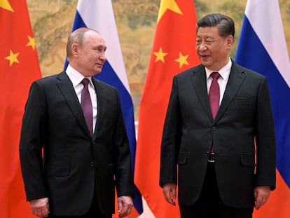 Vladímir Putin y Xi Jinping, el pasado febrero en Pekín.