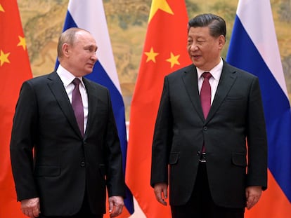 Vladímir Putin y Xi Jinping en una imagen de archivo.