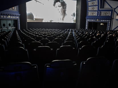 La sala 1 del cine Comedia en una imagen de archivo.