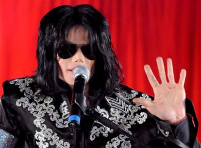Michael Jackson en una foto de archivo de marzo de 2009 en Londres