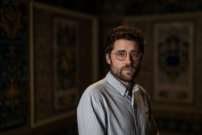 Nicholas McGranahan, investigador en la evolucin de tumores, fotografiado en el interior de la Casa Convalescncia del recinto del Hospital de Santa Creu i Sant Pau.

