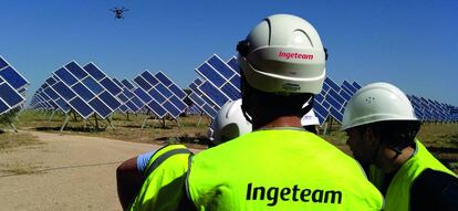 Complejo solar construido por Ingeteam.