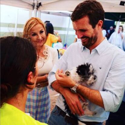 Pablo Casado en Agaete, Canarias, en la última imagen que el político ha publicado en su cuenta de Instagram.