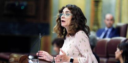 La ministra de Hacienda María Jesús Montero.