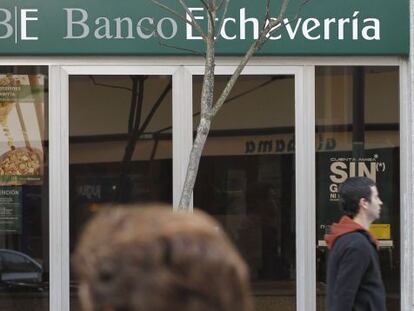 Oficina del Banco Etcheverr&iacute;a en Santiago de Compostela