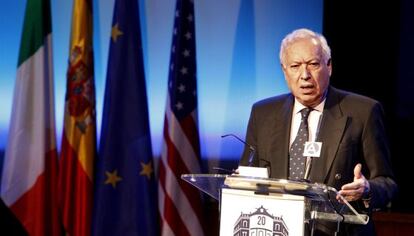 El ministro de Exteriores, José Manuel García Margallo.