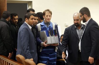 Zanjani en el tribunal de Teherán, el pasado noviembre.