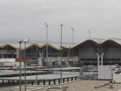 Vista de la terminal 4 del aeropuerto de Barajas de Madrid. 