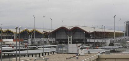 Vista de la terminal 4 del aeropuerto de Barajas de Madrid. 