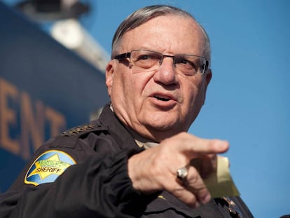 El sheriff Joe Arpaio, en 2013. 