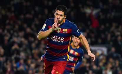 El jugador del Barça, Luis Suárez.