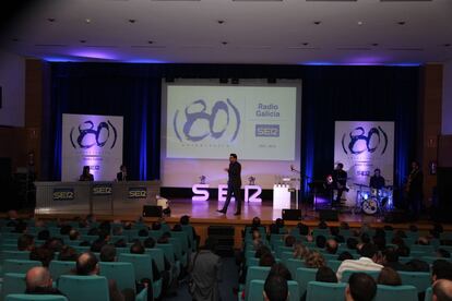 Acto de entrega de los premio por el 80º aniversario de Radio Galicia