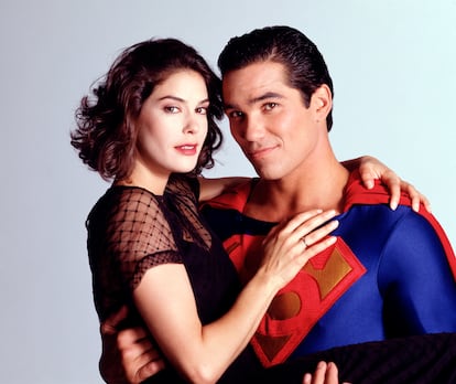 Teri Hatcher y Dean Cain en 'Lois & Clark'. 