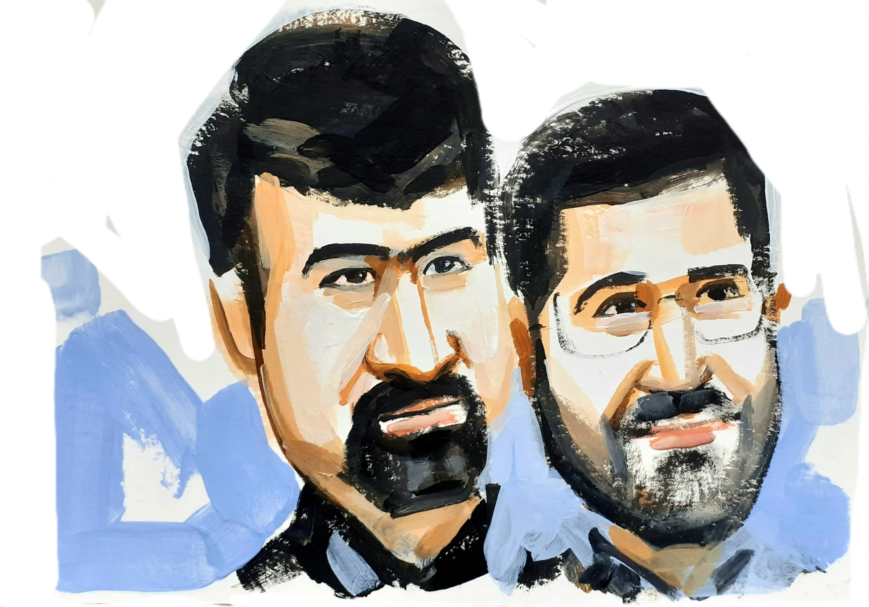 Ali y Mohammad Kharraz, dueños de Nobitex.