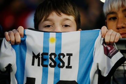 Resaltó la asistencia de niños y adolescentes, que nacieron y crecieron en la 'era Messi'.