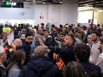 Apagón estación tren