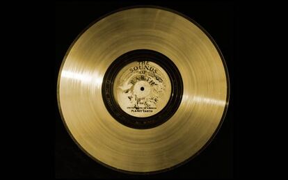 El disco de la 'Voyager' con los sonidos de la Tierra.