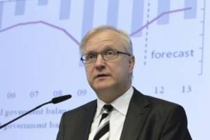 El comisario europeo de Asuntos Económicos y Monetarios, Olli Rehn. EFE/Archivo