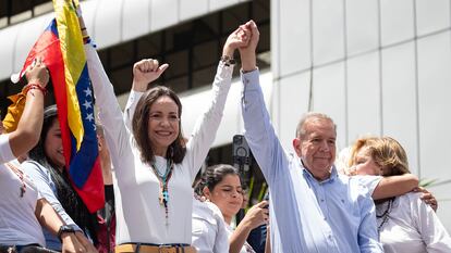 La opositora venezolana María Corina Machado, premio Václav Havel del Consejo de Europa