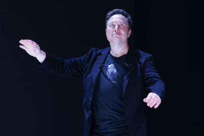 Elon Musk, en una conferencia en Cannes (Francia) en junio.