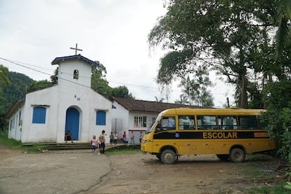 La escuela municipal de Quilombo do Campinho.