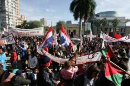 La huelga irá precedida de dos días de movilizaciones, que todavía están sin definir, según los convocantes. EFE/Archivo