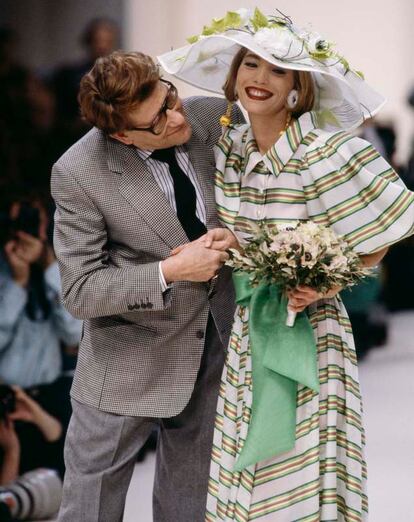 1992 Yves Saint Laurent Spring-Summer Fashion Show