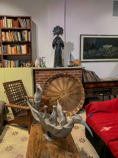 Casa Leonora Carrington escultura