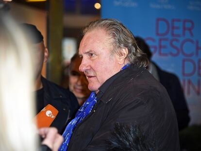 Gerard Depardieu en el estreno de 'Umami' en Berlín el 12 de enero de 2023.