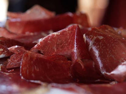 Jamón serrano.