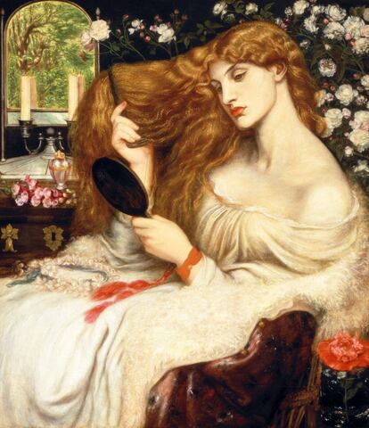 'Lady Lilith' (1897), de Dante Gabriel Rossetti.