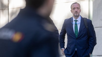 Francisco Martínez, ex secretario de Estado de Seguridad, en la Audiencia Nacional el pasado octubre.