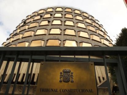 Fachada del Tribunal Constitucional.