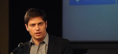 El ministro de Economía de Argentina Axel Kicillof.
