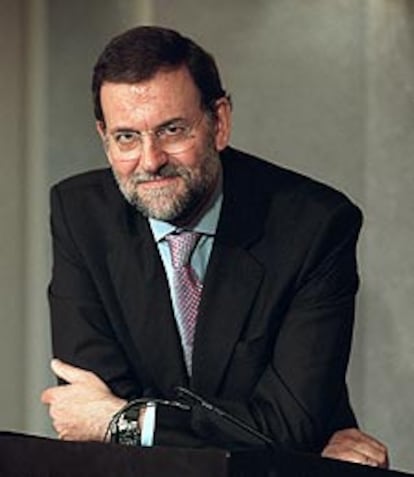 El vicepresidente del Gobierno Mariano Rajoy.