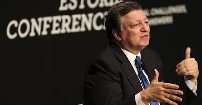 El expresidente de la Comisi&oacute;n Europea, Jos&eacute; Manuel Durao Barroso. 
