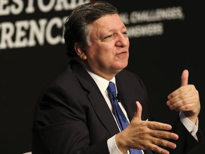 El expresidente de la Comisi&oacute;n Europea, Jos&eacute; Manuel Durao Barroso. 