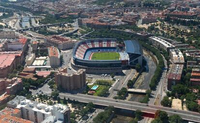 Los terrenos de la operación Mahou-Calderón.