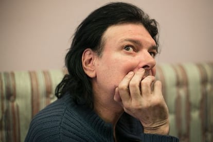 Adrià Puntí, durante uan reciente entrevista.