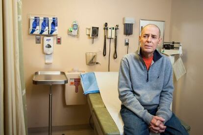 Un paciente con leucemia.
