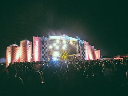 Un escenario del Festival Ceremonia en 2018.