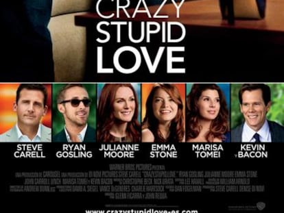 Cartel de Crazy, stupid love