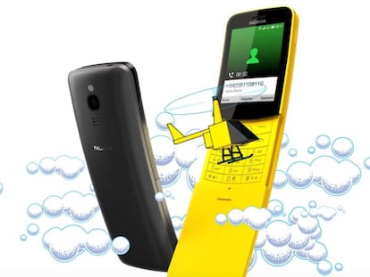 El Nokia 8110 y su diseño retro ya esta disponible en España