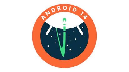 Logo de Android 14